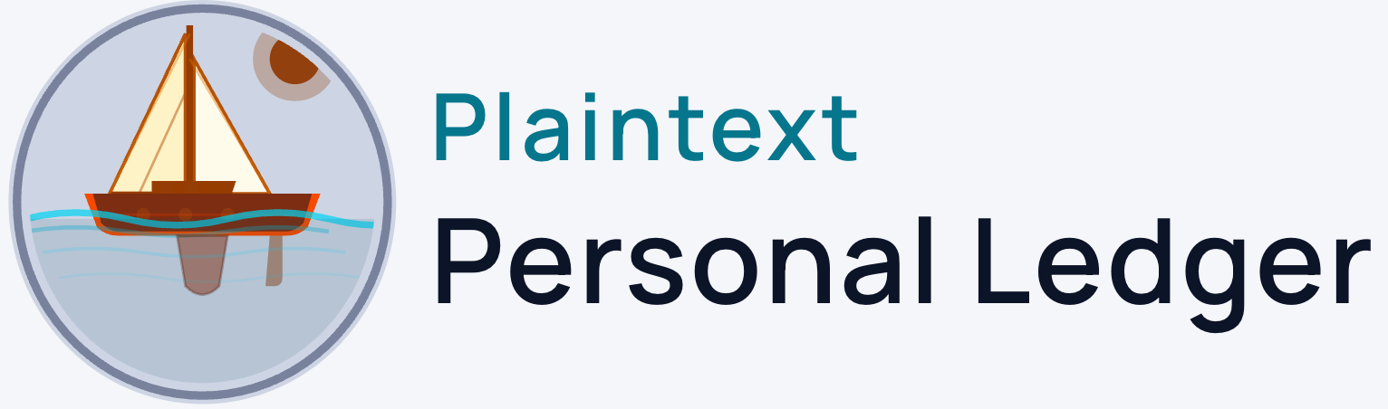 Plaintext Personal Ledger